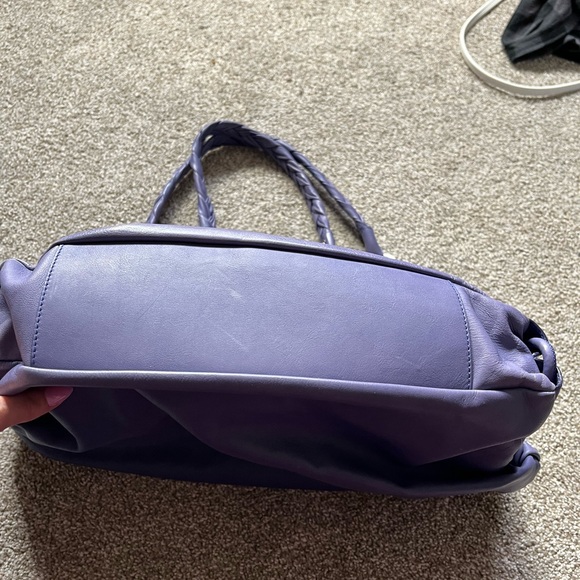 Tod’s Purple Leather Tote EUC - Picture 9 of 10